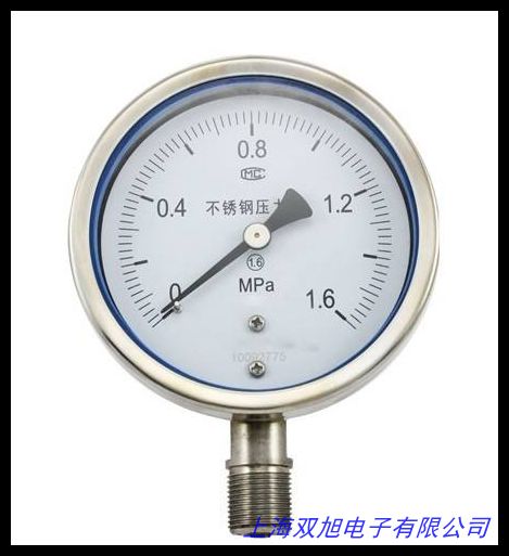 供應不銹鋼快裝隔膜壓力表 卡箍連接隔膜壓力表 耐震隔膜壓力表
