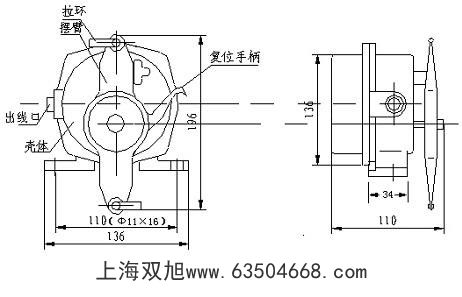 耐高溫傾斜開(kāi)關(guān)ST-20防爆鑄鐵傾斜開(kāi)關(guān)KBX-220堵煤開(kāi)關(guān)YWDF011AF