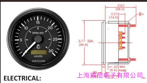 CZ-20A固定磁性轉速表 精確測速 固定轉速表 數(shù)顯控制