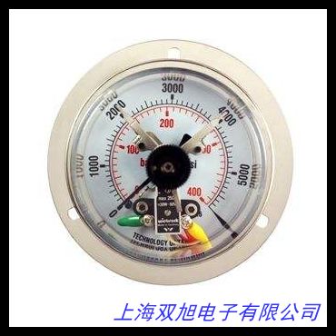 -5KPA-10KPA負10KPA不銹鋼真空壓力表 電接點數(shù)字壓力表