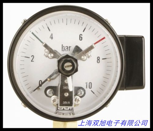 -5KPA-10KPA負10KPA不銹鋼真空壓力表 電接點數(shù)字壓力表